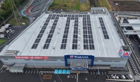 ヤマダデンキ、「自家消費型太陽光発電パネル」を 今