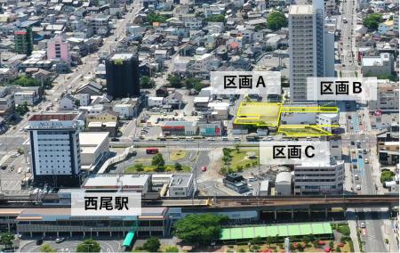 【愛知県西尾市】西尾駅西B地区の市有地活用に向け、