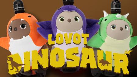 「LOVOT DINOSAUR」シリーズ完結！ 第3弾「がぶっとプ