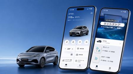 BYDアプリ内で利用できる「BYDネットストア」を7月22