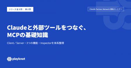 Claude Partner Network認定パートナーのplayknot、Cl