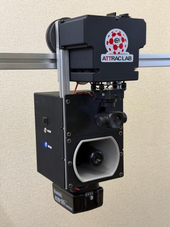 ドローンに代わるレール走行型AI監視ロボット「レール