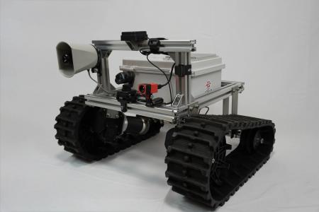 100kg積載・車幅変更対応。産業用クローラーロボット