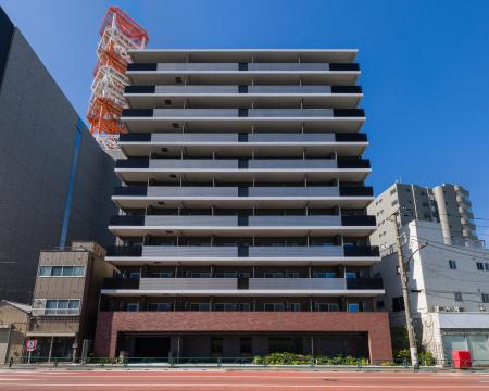 台東区清川で新築賃貸マンションが竣工