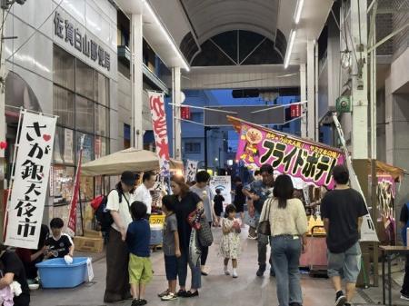 【佐賀市】街なかに、夏夜市の灯り さが銀天夜市開催