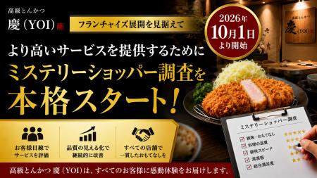 株式会社エン 2026年10月1日よりミステリーショッパ 株式会社エン 2026年10月1日よりミステリーショッパ