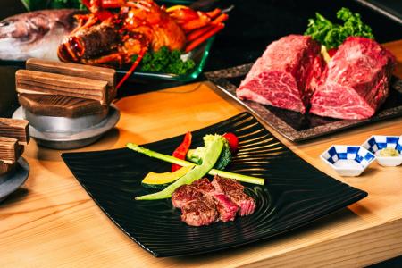 宿泊者限定の鉄板焼きペアコース「双璧」が誕生～県内