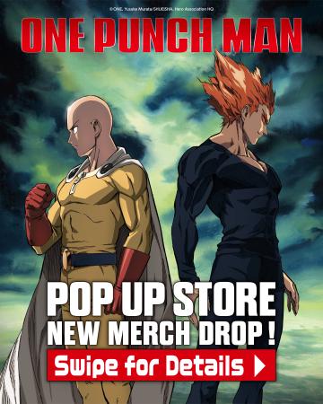 灯白社、アニメ『ワンパンマン』第3期 POPUP SHOPをア