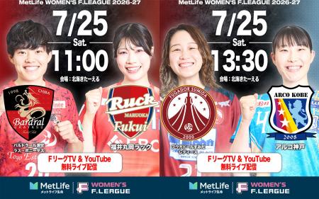 【ＦリーグTV × YouTube】女子Ｆピックアップマッチ！