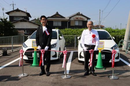 JR邑久駅・長船駅前でカーシェアリングが利用できるよ