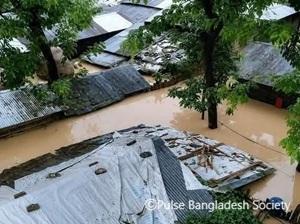 バングラデシュで降り続く豪雨による洪水・土砂utf-8