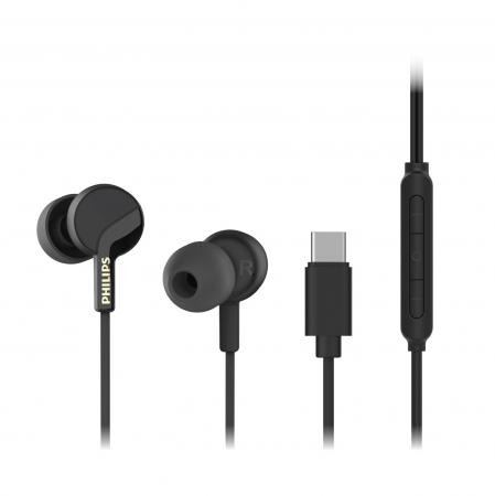 TP Vision、ハイレゾ対応USB-Cイヤホン「Philips TAE3
