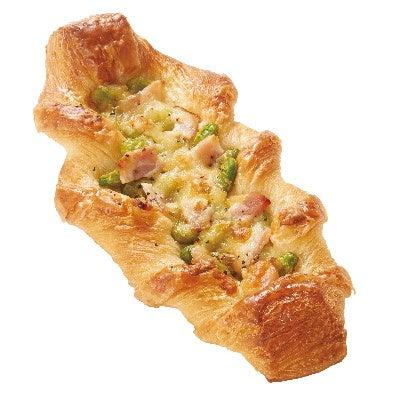 夏の味覚をたっぷり使った枝豆とベーコンのデニッシュ