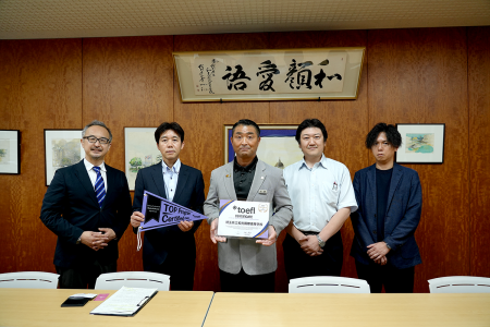 埼玉県立和光国際高等学校を「TOEFL iBT(R) Open Poss