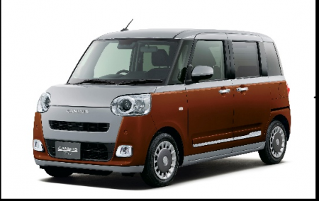 軽乗用車「ムーヴ キャンバス」、「ムーヴ」を一部改