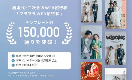 結婚式・二次会のWEB招待状「ブラプラWEB招待状」テン