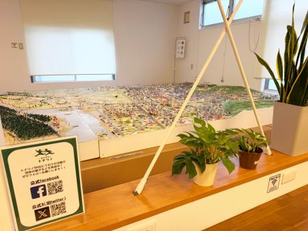 東日本大震災前の陸前高田の街並みを再現した「市街地