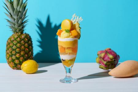 爽やかで甘酸っぱい― 。南国果実の魅力を重ねた夏パフ
