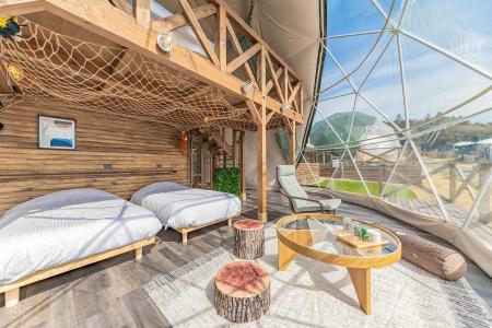 【群馬・赤城】宿が花火の特等席に。約500m先から打ち