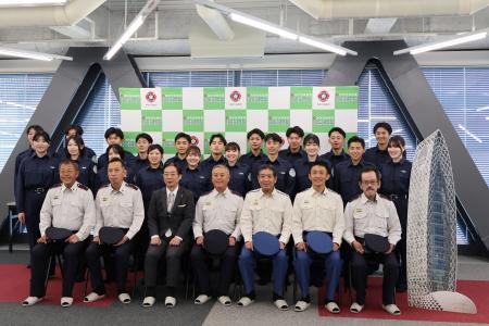 地域防災の即戦力へ！首都医校、救急救命学科の学生20