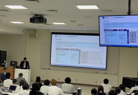 富山高等専門学校で特別講義を実施