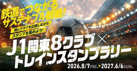 鉄道でつながるサステナブル観戦!「J1関東8クラブ× 鉄道でつながるサステナブル観戦!「J1関東8クラブ×
