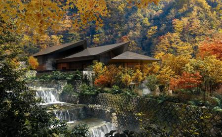 奥湯河原に温泉リゾート「NOT A HOTEL YUGAWARA」が誕