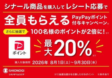 好評につき再び開催!ビタミンC医薬品ブランド「シナ 好評につき再び開催!ビタミンC医薬品ブランド「シナ