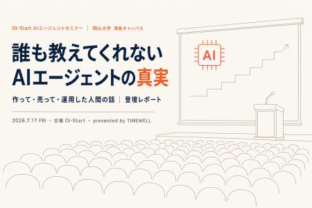 TIMEWELL、岡山大学で開催されたAIエージェント実践活 TIMEWELL、岡山大学で開催されたAIエージェント実践活