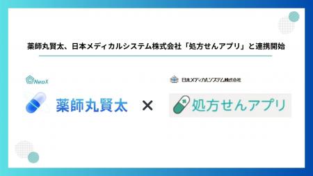 薬師丸賢太、日本メディカルシステム株式会社「処方せ