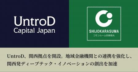 UntroD、関西拠点を開設。地域金融機関との連携を強化
