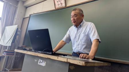 札幌大学岡積ゼミが札幌丘珠高等学校で「探究学utf-8