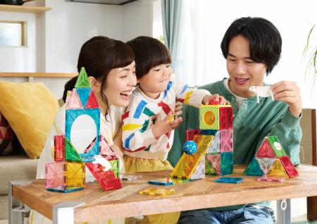 【新商品】【親子遊び】磁石でくっつく知育玩具ピタゴ