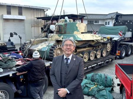 米国から帰還「九七式中戦車改」エンジン修復費用を募 米国から帰還「九七式中戦車改」エンジン修復費用を募