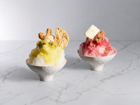 かき氷でも、ジェラートでもない。食べ進めるほど完成