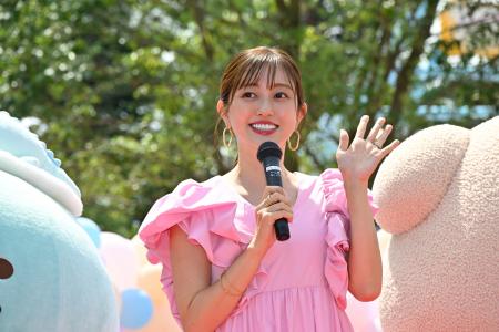 菊地亜美さん、「サンエックス パラダイス」開業を宣 菊地亜美さん、「サンエックス パラダイス」開業を宣