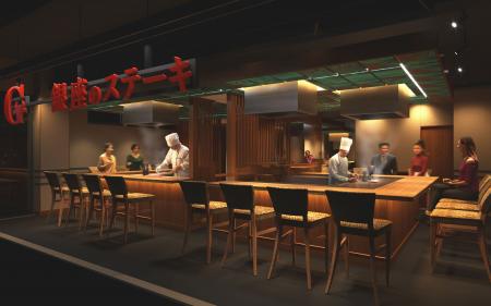A5黒毛和牛食べ放題スタイルの鉄板焼レストランが7店
