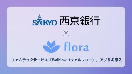 株式会社西京銀行、Flora株式会社のフェムテックサー