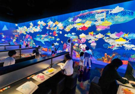 チームラボ、宮城・女川町まちなか交流館で『チームラ