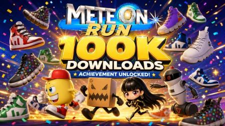 ランニングゲーム『Meteon Run』、世界累計10万ダウン ランニングゲーム『Meteon Run』、世界累計10万ダウン
