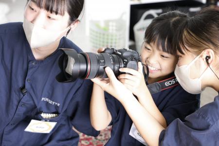 子どもたちが写真スタジオのスタッフに！トータルスタ
