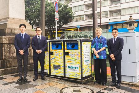 東京・表参道のスマートゴミ箱「SmaGO」を活用した「