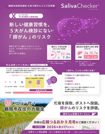 【鶴岡市民限定】鶴岡発バイオ技術で“難治性がん”に挑