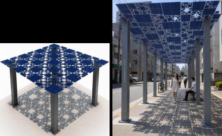 JDSC、都市部向け「フラクタル型太陽光発電」の構築実