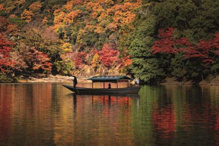 【星のや京都】平安貴族の美意識に浸り、奥嵐山の秋の
