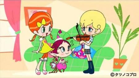 「アクビガール」スライドアクリルキーホルダー、8月2