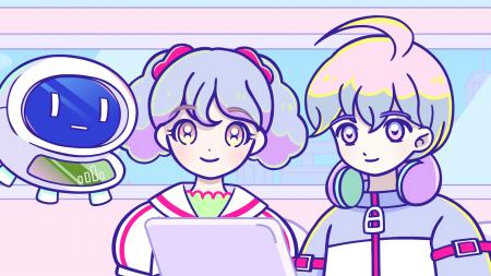 前回放送に引き続き、教育番組のアニメーションパート 前回放送に引き続き、教育番組のアニメーションパート