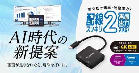 画面が足りない！を解決。2台のHDMIディスプレイに出