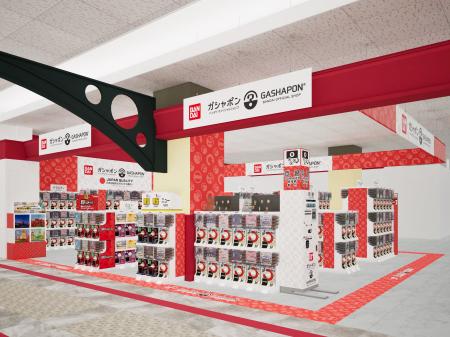 バンダイ公式の「ガシャポン(R)」大型専門店が登場 『