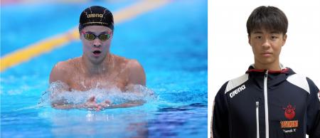 『アリーナ』ブランドにおける競泳 小島 夢貴選手 と